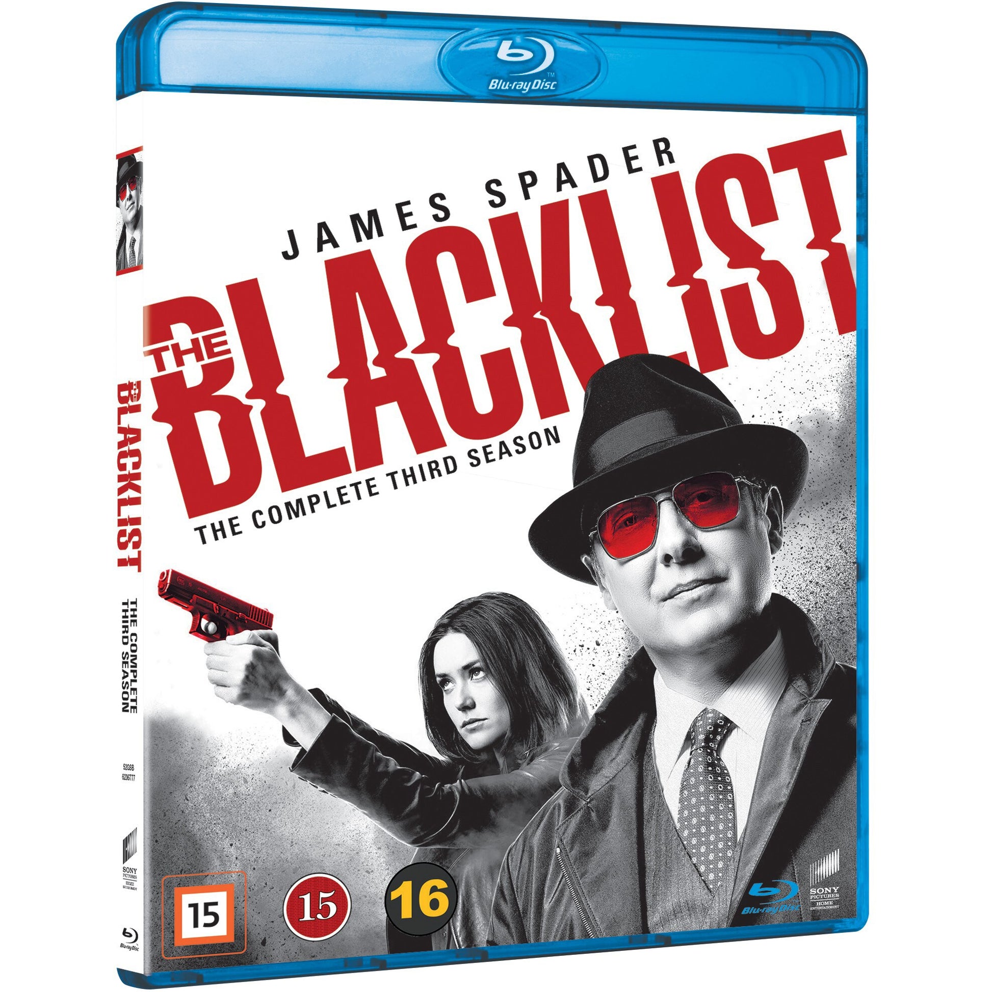 The Blacklist / Säsong 3 / Blu-ray / Ny + Inplastad