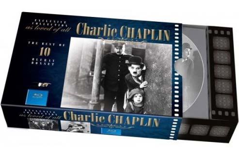 Charlie Chaplin / 10 x Filmer / Blu-ray / Ny + Inplastad