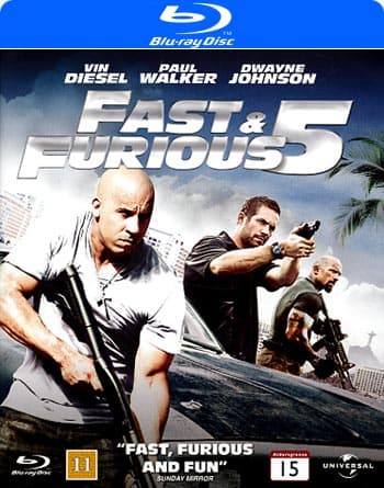 Fast & Furious 5 / Blu-ray / Ny + Inplastad