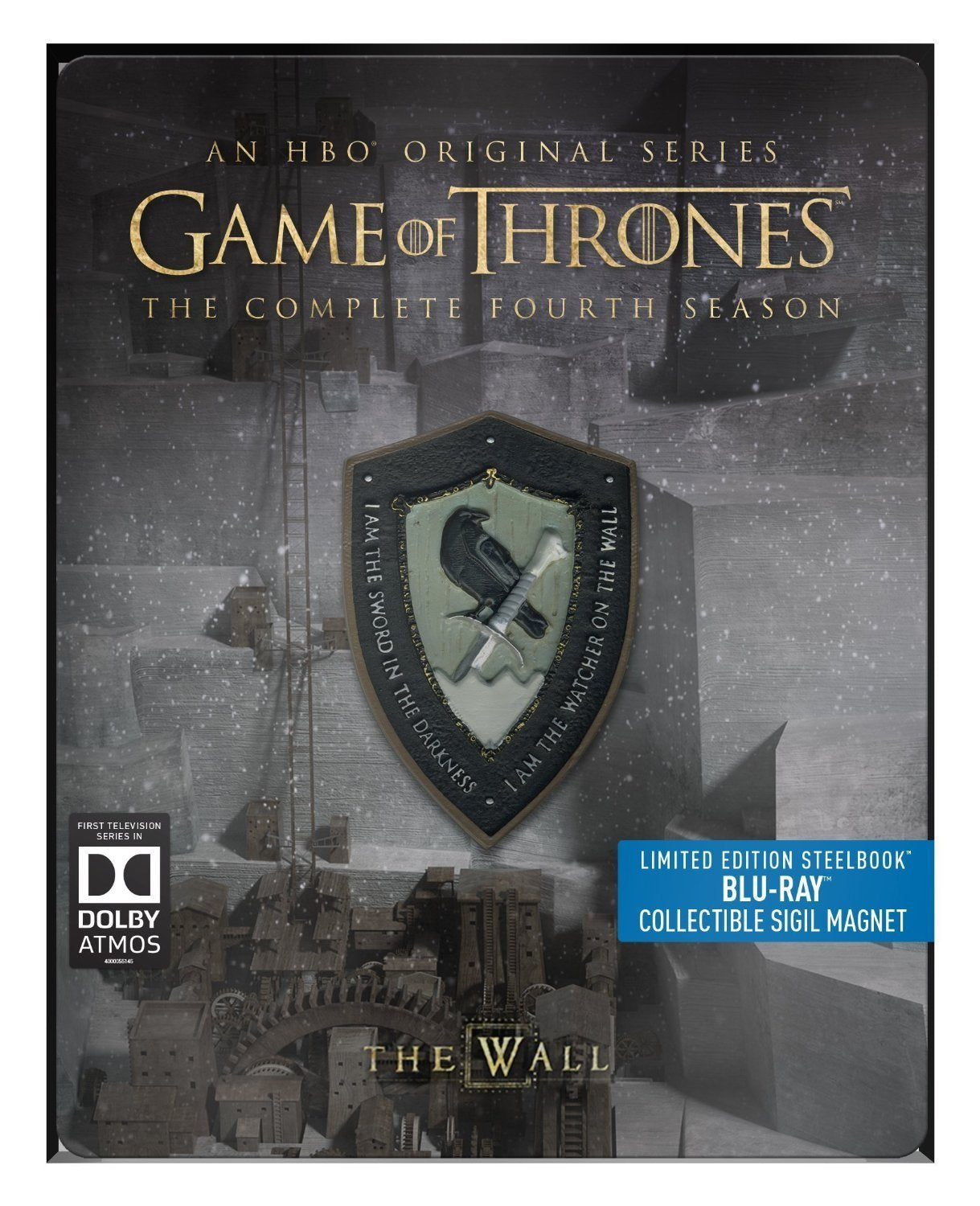 Game of Thrones / Säsong 4 / Limited Edition / Steelbook - Plåtbox / Blu-ray / Ny och Inplastad