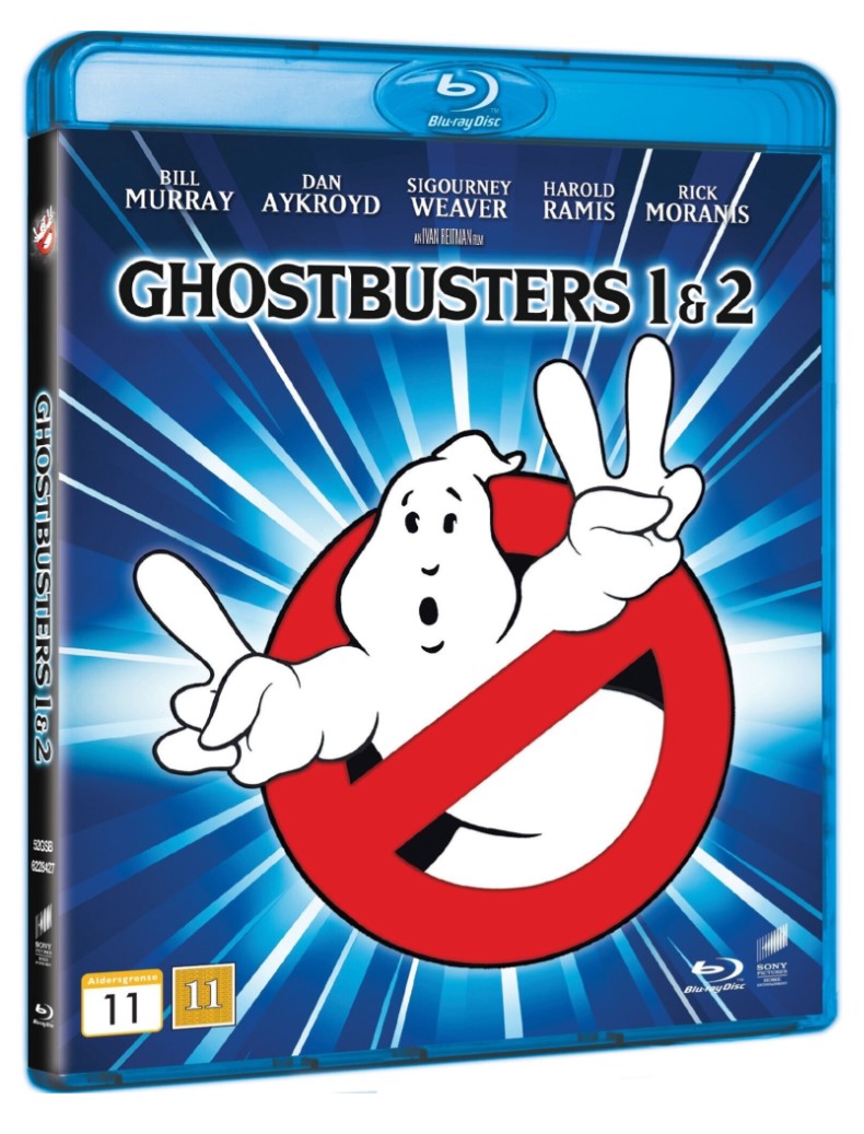 Ghostbusters 1+2 / 2 x Blu-ray / Ny + Inplastad