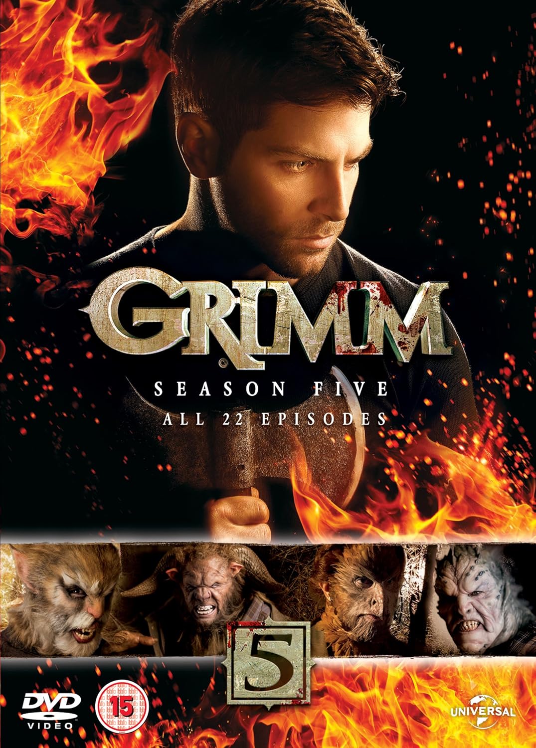 Grimm / Säsong 5 / DVD / Ny och Inplastad