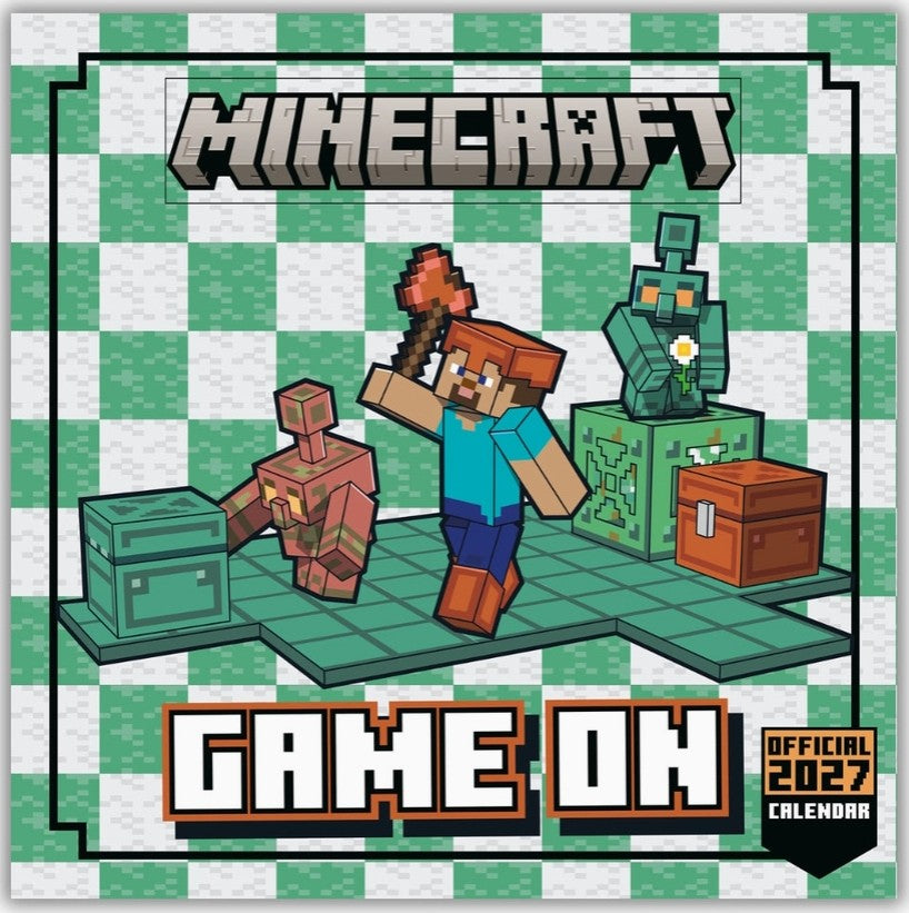 Minecraft 2027 Square Calendar Kalender