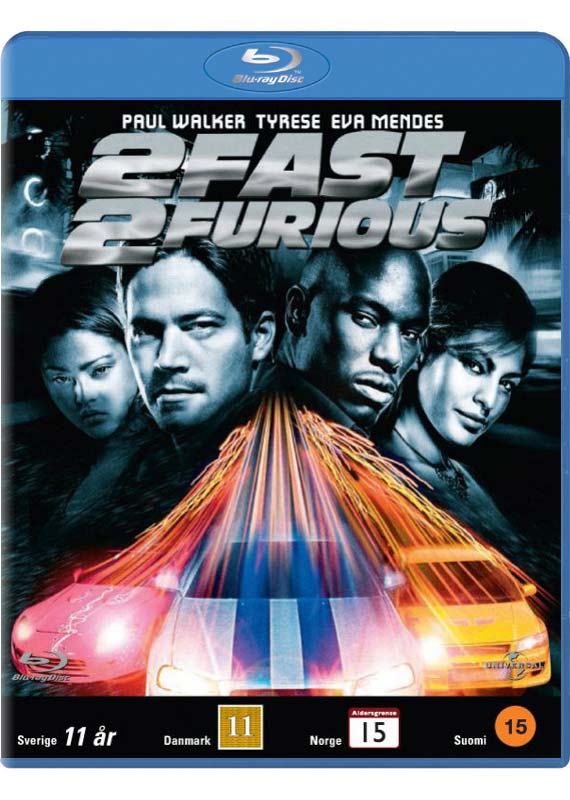 2 Fast 2 Furious / (Den Andra Filmen) / Blu-ray / Ny + Inplastad