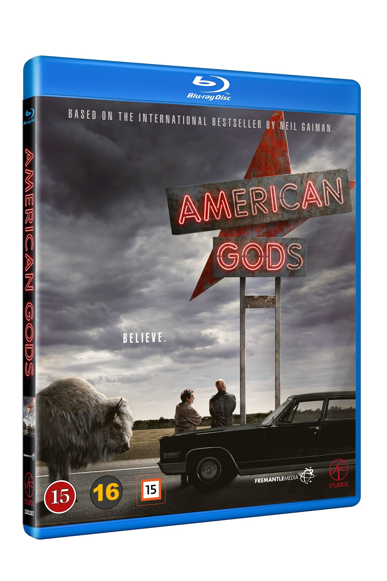 American Gods / Säsong 1 / Blu-ray / Ny + Inplastad