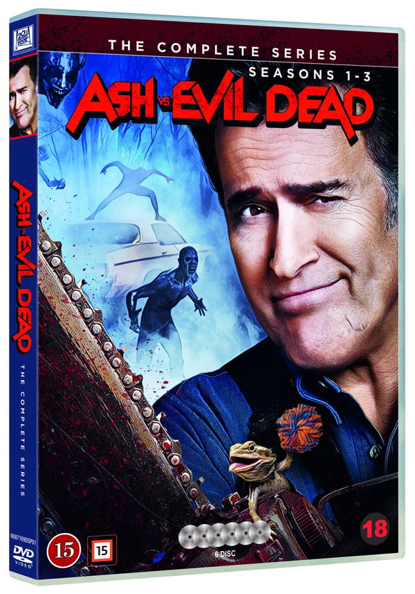 Ash vs Evil Dead / Säsong 1 - 3 / DVD / Ny Inplastad