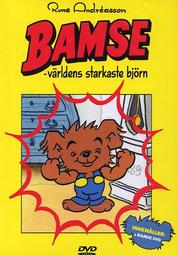 Bamse / 4 x DVD / Boxset / Ny Inplastad