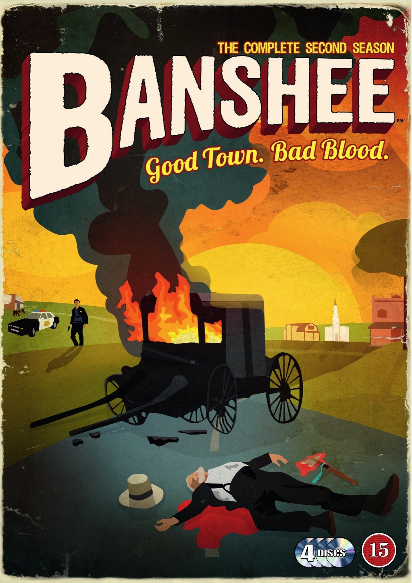 Banshee - Säsong 2 / DVD / Ny Inplastad