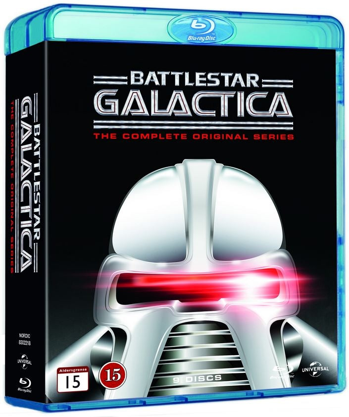 Battlestar Galactica (1978) + Galactica 1980 / Blu-ray Box / Ny + Inplastad