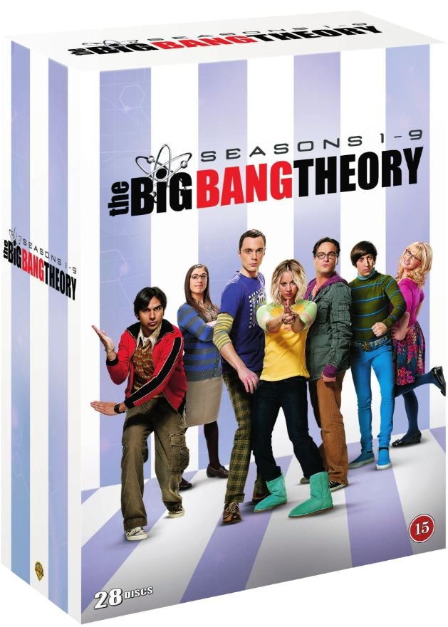 Big Bang Theory - Säsong 1-9 / DVD Box / Ny Inplastad
