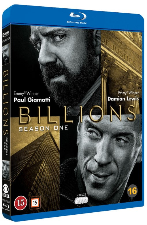 Billions / Säsong 1 / Blu-ray / Ny + Inplastad