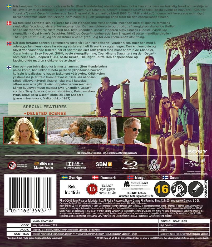 Bloodline / Säsong 1 / Blu-ray / Ny + Inplastad