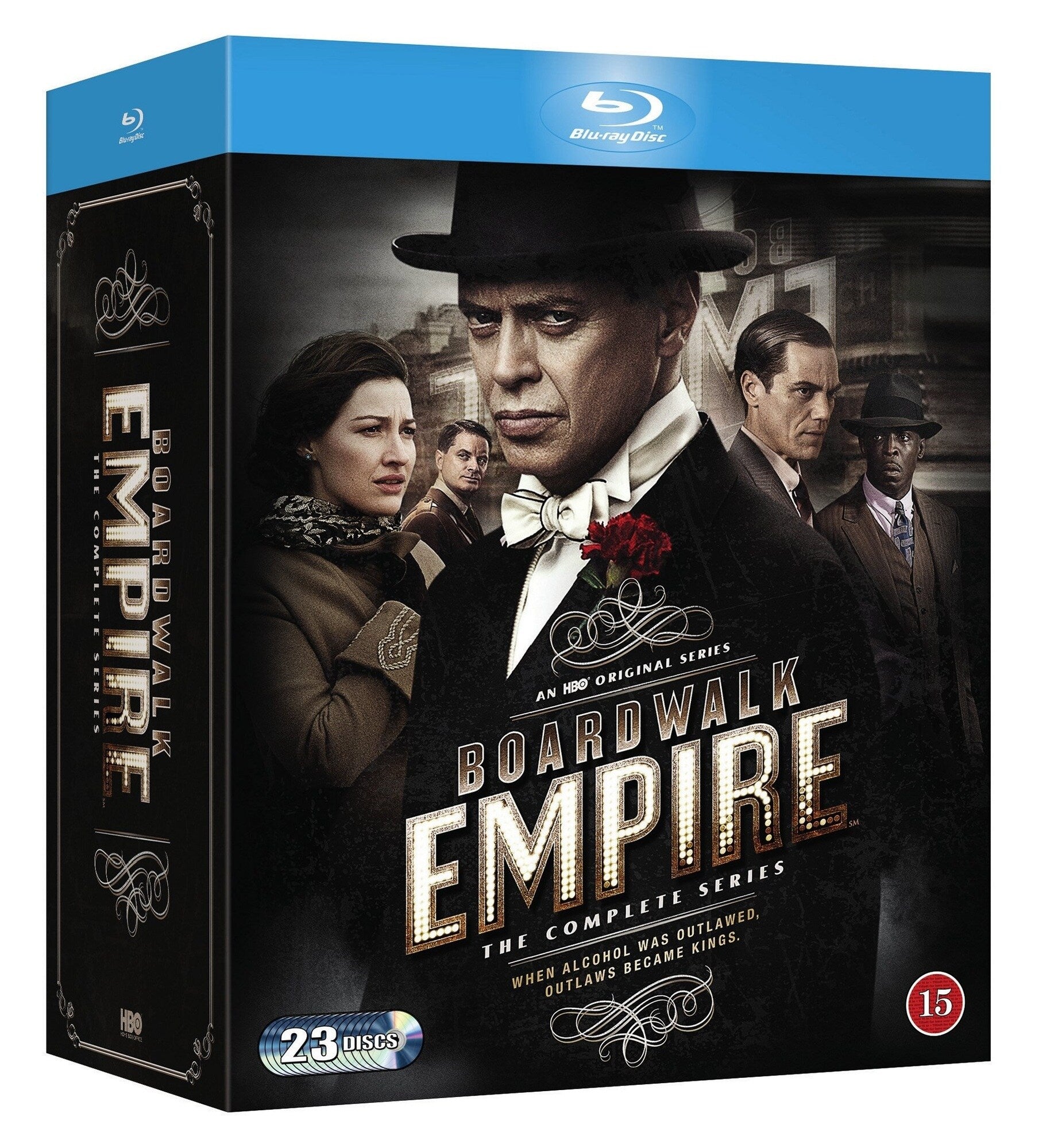 Boardwalk Empire / Hela Serien - Alla 5 Säsonger / Blu-ray Box / Ny + Inplastad