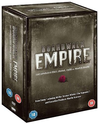 Boardwalk Empire / Säsong 1, 2, 3 och 4 / DVD - Ny Inplastad