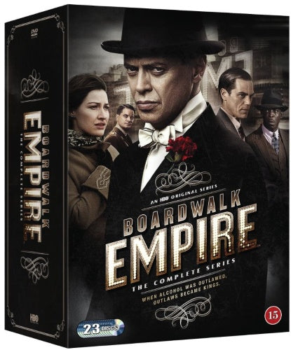 Boardwalk Empire / Hela Serien - Säsong 1 - 5 / DVD Boxset - Ny Inplastad