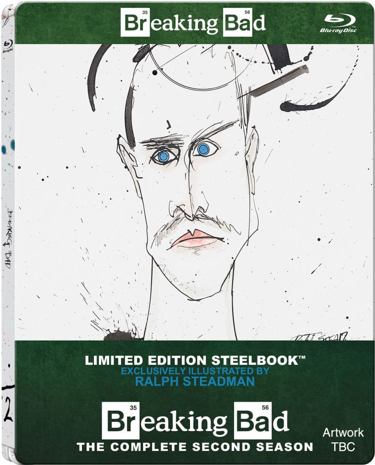 Breaking Bad / Säsong 2 / Limited Edition / Steelbook - Plåtbox / Blu-ray / Ny + Inplastad