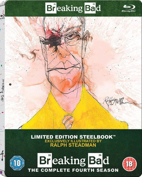Breaking Bad / Säsong 4 / Limited Edition / Steelbook - Plåtbox / Blu-ray / Ny + Inplastad