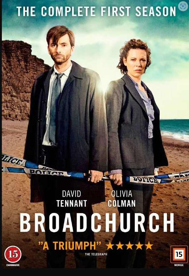 Broadchurch - Säsong 1 - DVD / Ny Inplastad