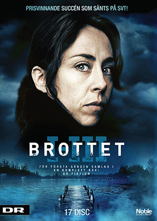 Brottet - Hela Serien - Säsong 1 - 3 / DVD Box / Ny Inplastad