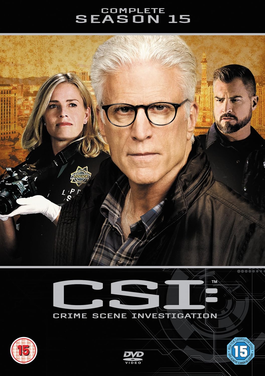 CSI - Season 15  / Import DVD / Ny Inplastad