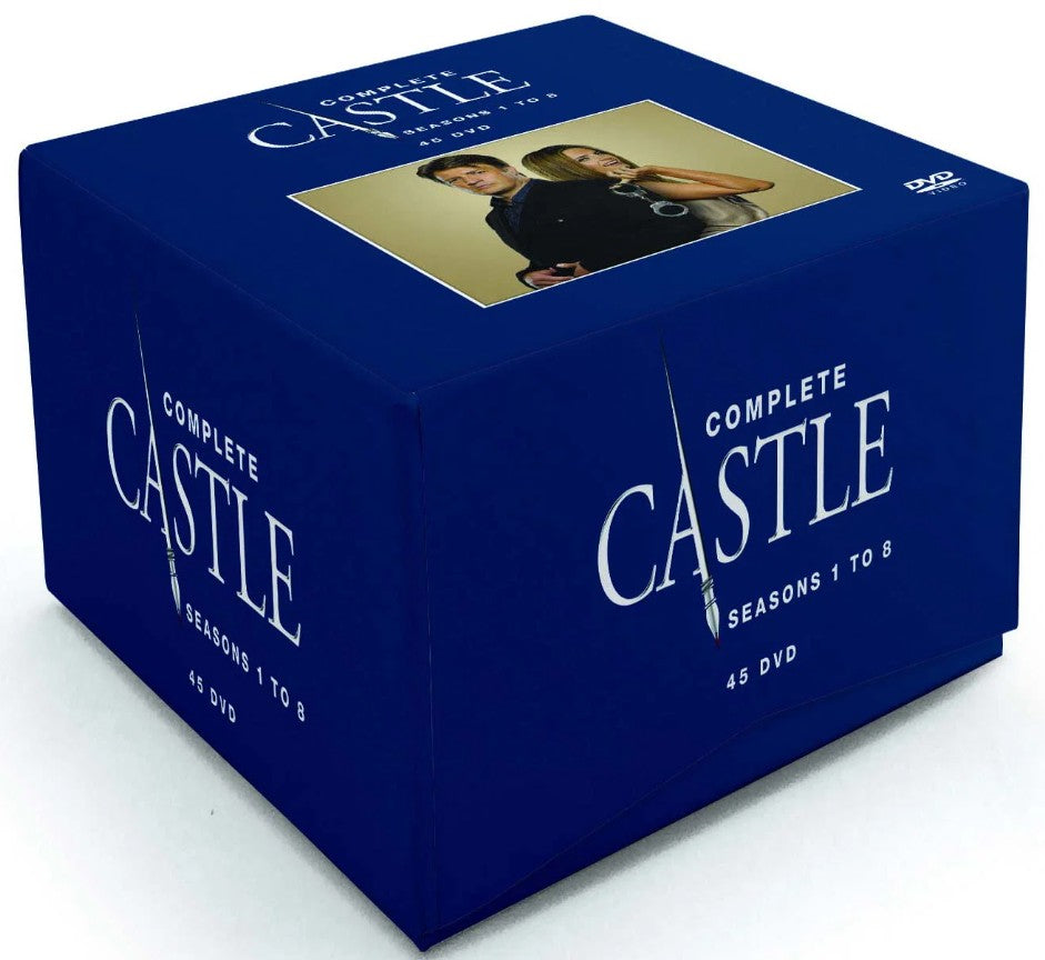 Castle - Hela Serien - Säsong 1-8 / DVD / Ny Inplastad
