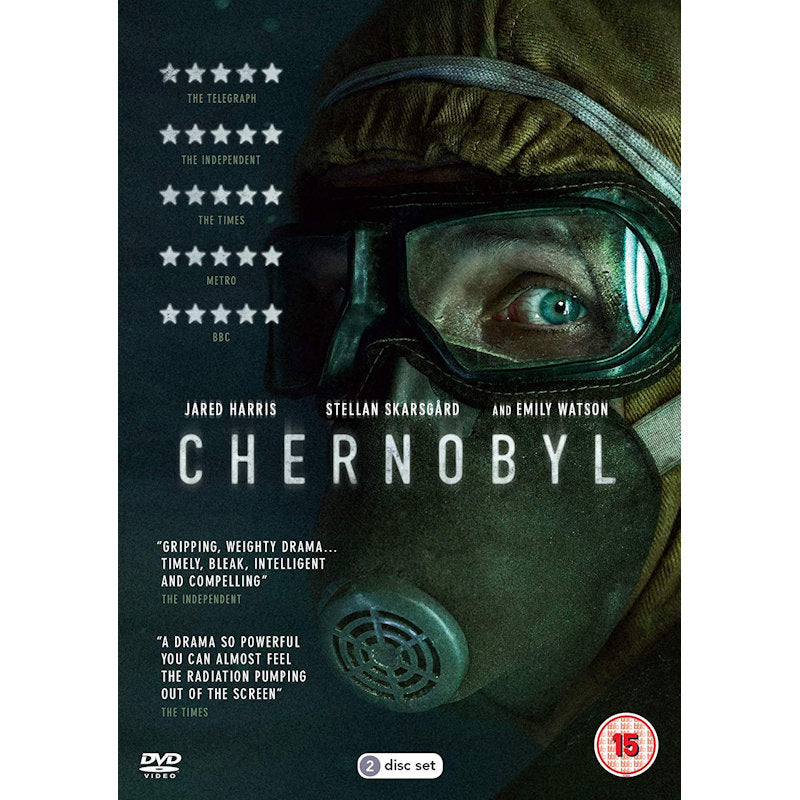 Chernobyl - Hela Mini-Serien / Import DVD / Ny Inplastad