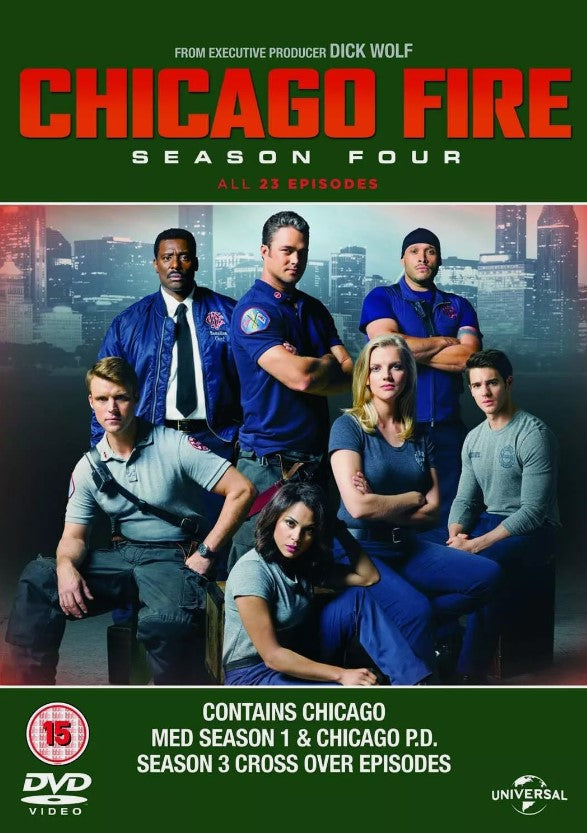 Chicago Fire - Säsong 4 / DVD / Ny Inplastad