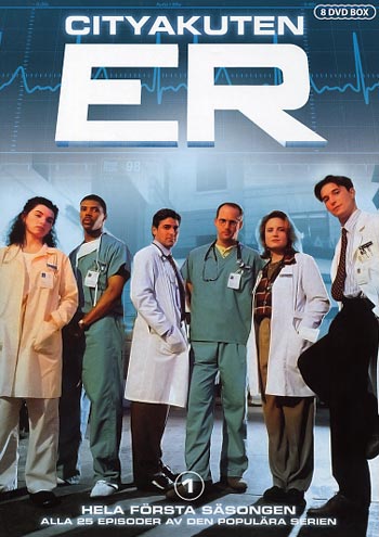 Cityakuten / E.R. / Säsong 1 / DVD / Ny Inplastad