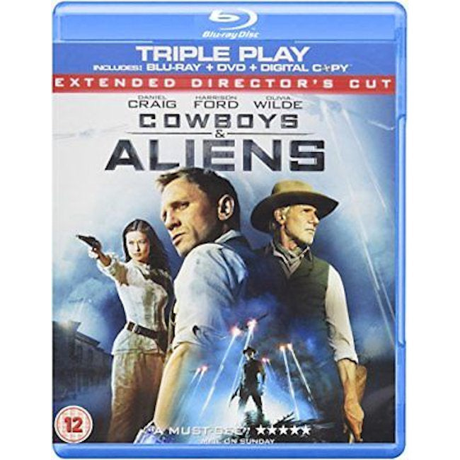 Cowboys vs Aliens / Blu-ray + DVD / Som ny