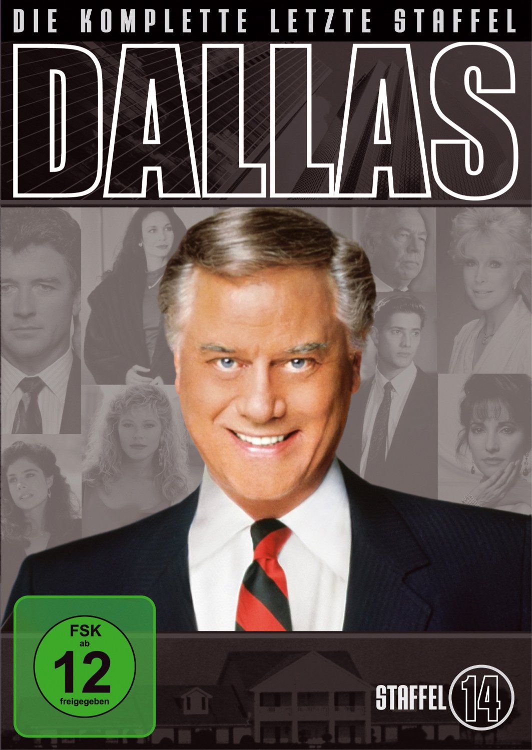 Dallas - Säsong 14 / Import DVD med Svensk Text / Ny Inplastad