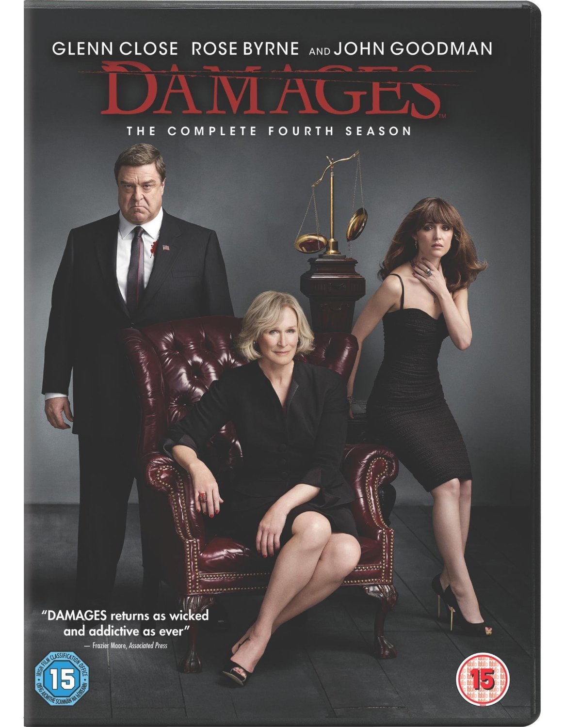 Damages - Season 4 / Import DVD / Ny Inplastad