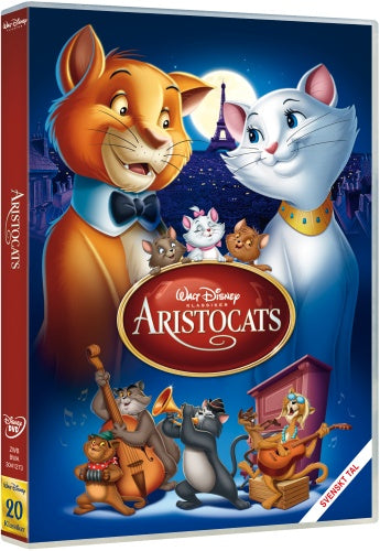 Aristocrats - Disney Klassiker - Svenskt Tal! - DVD - Ny Inplastad