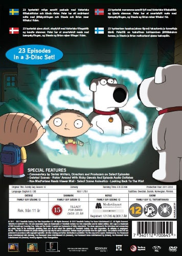 Family Guy Säsong 14 DVD ny inplastad Detaljer