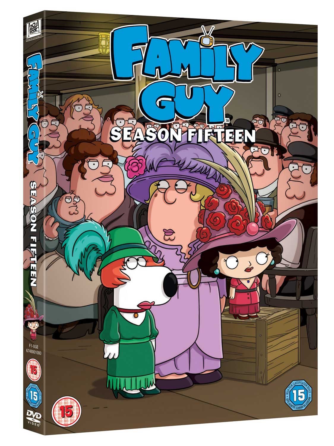Family Guy / Säsong 15 / Import DVD / Ny och Inplastad