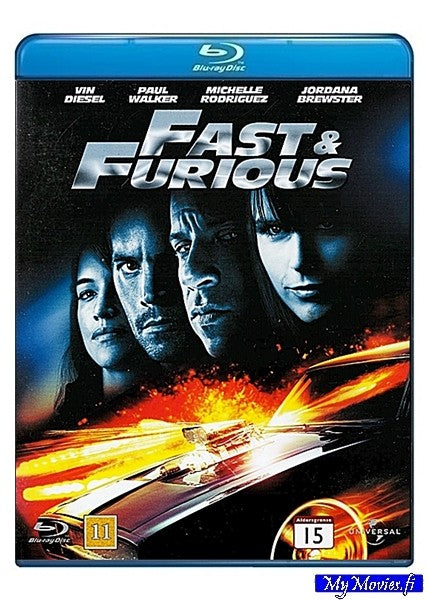 Fast & Furious / (Den Fjärde Filmen) / Blu-ray / Ny + Inplastad