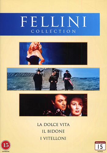 Fellini Collection / 3 x DVD / Box DVD / Ny och Inplastad