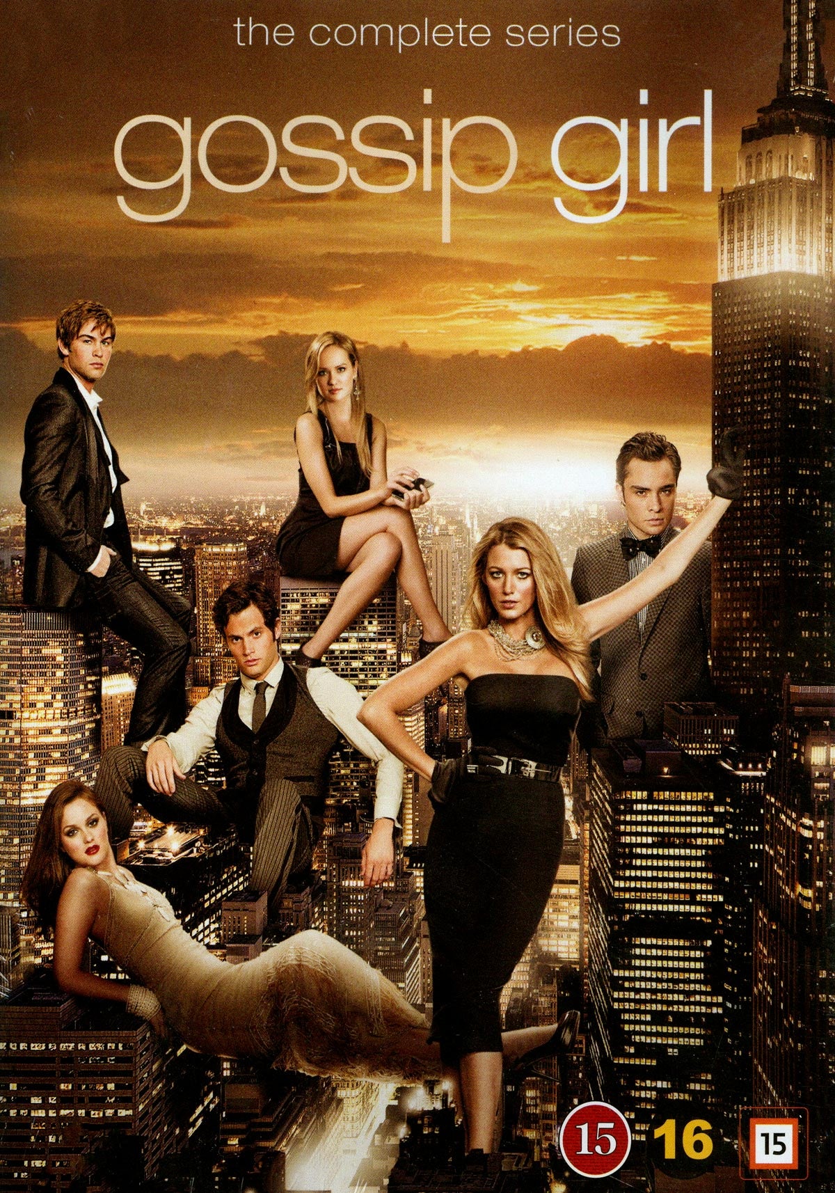 Gossip Girl / Hela Serien / 30 x DVD Box / Ny och Inplastad
