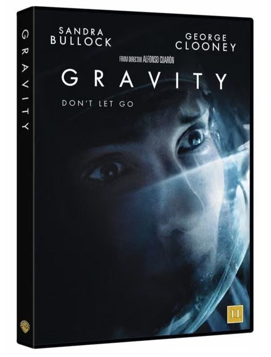 Gravity DVD svensk utgåva, Sandra Bullock, George Clooney