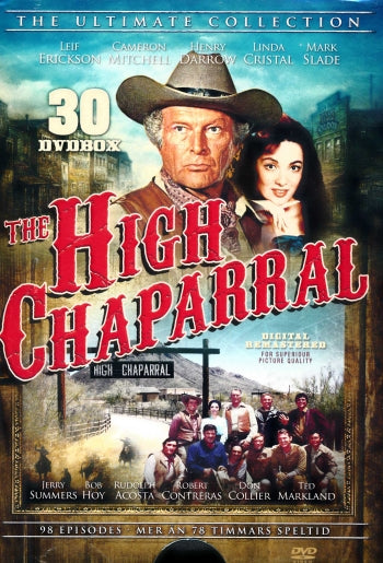 High Chaparral / Hela Serien / 30 x DVD Box / Ny och Inplastad