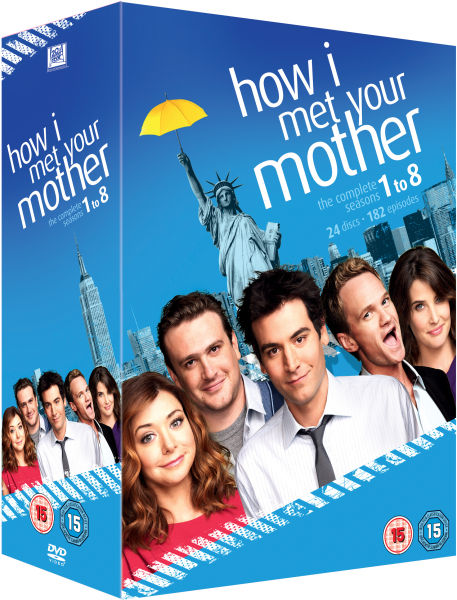 How I Met Your Mother / Säsong 1-8 / Import DVD Box / Ny och Inplastad