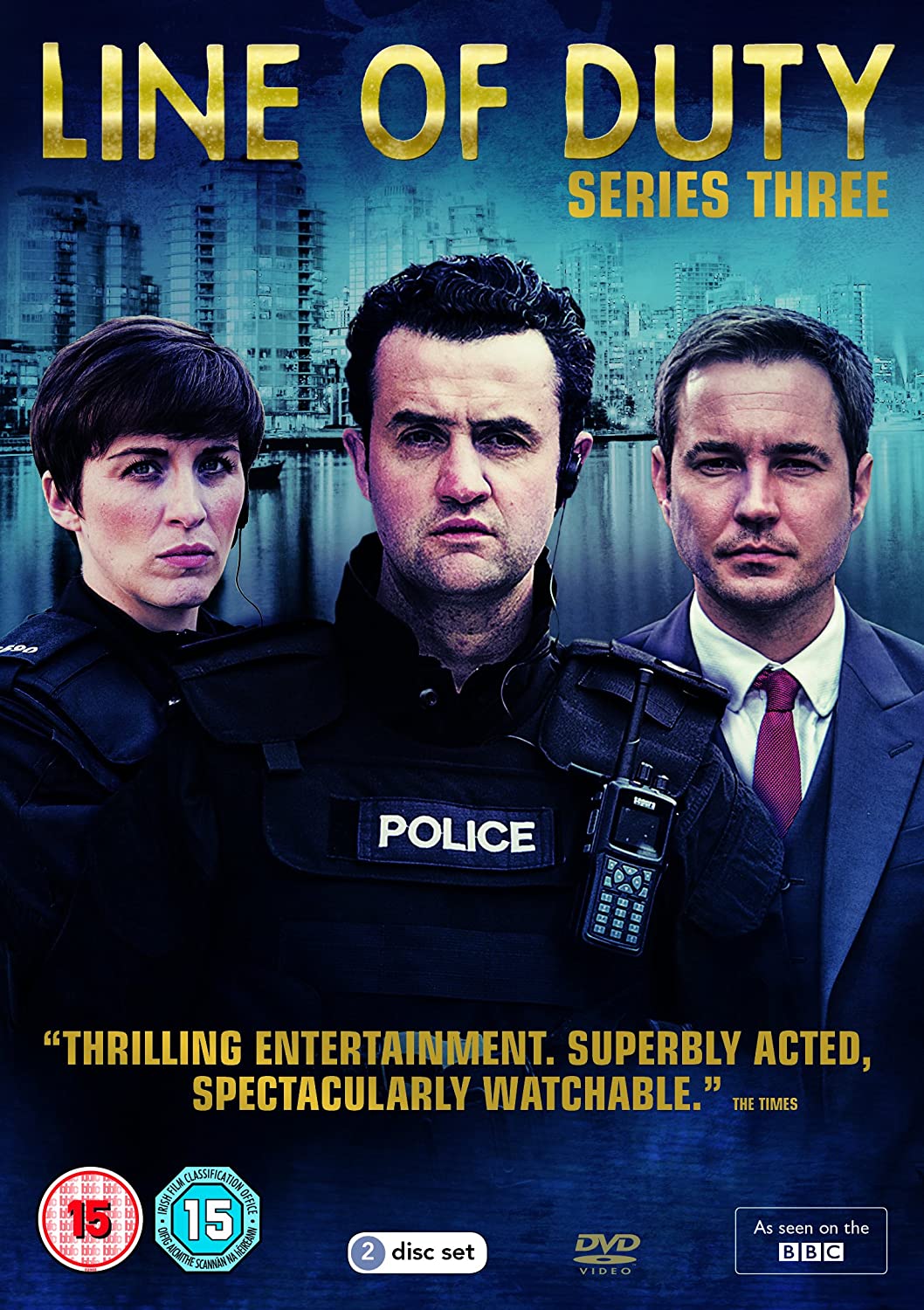 Line of Duty / Season 3 / Import DVD / Ny och Inplastad
