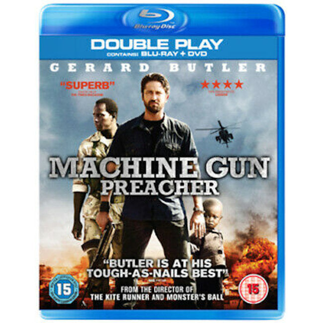 Machine Gun Preacher / Import Blu-ray + DVD / Som ny