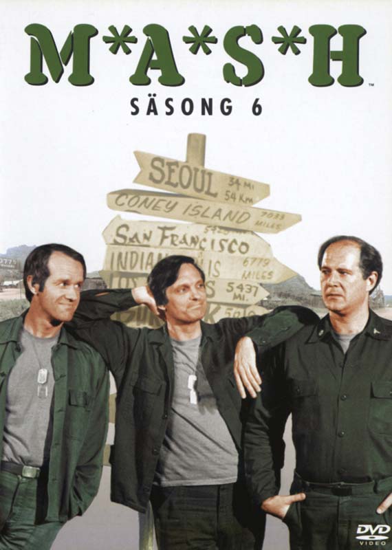 MASH / Säsong 6 / DVD / Ny + Inplastad
