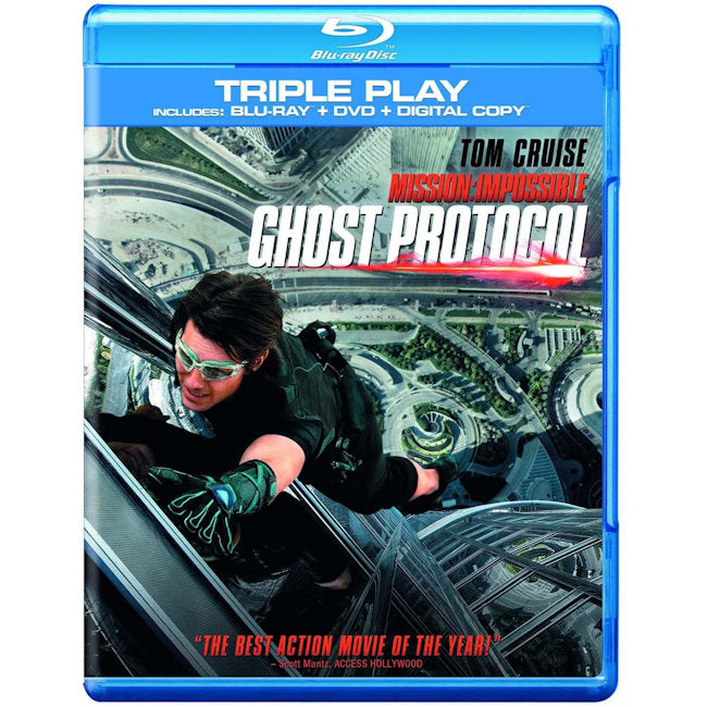 Mission: Impossible – Ghost Protocol / Import Blu-ray + DVD / Som ny