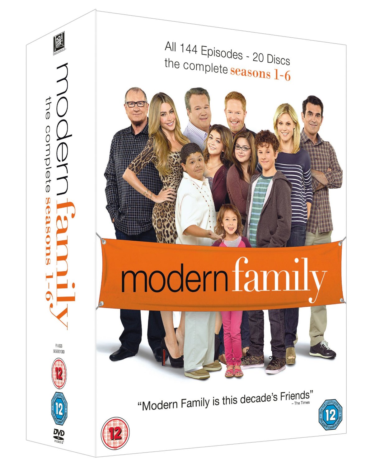 Modern Family / Säsong 1-6 / DVD Box / Ny och Inplastad
