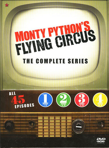 Monty Pythons Flying Circus / Hela TV Serien - Alla 4 säsonger / DVD / Ny och Inplastad