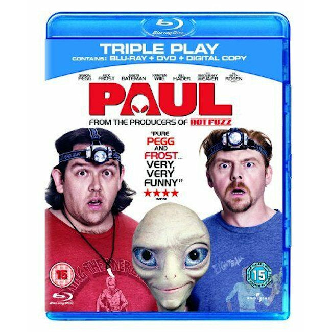 Paul / Original + Extended Versions / Import Blu-ray + DVD / Som ny