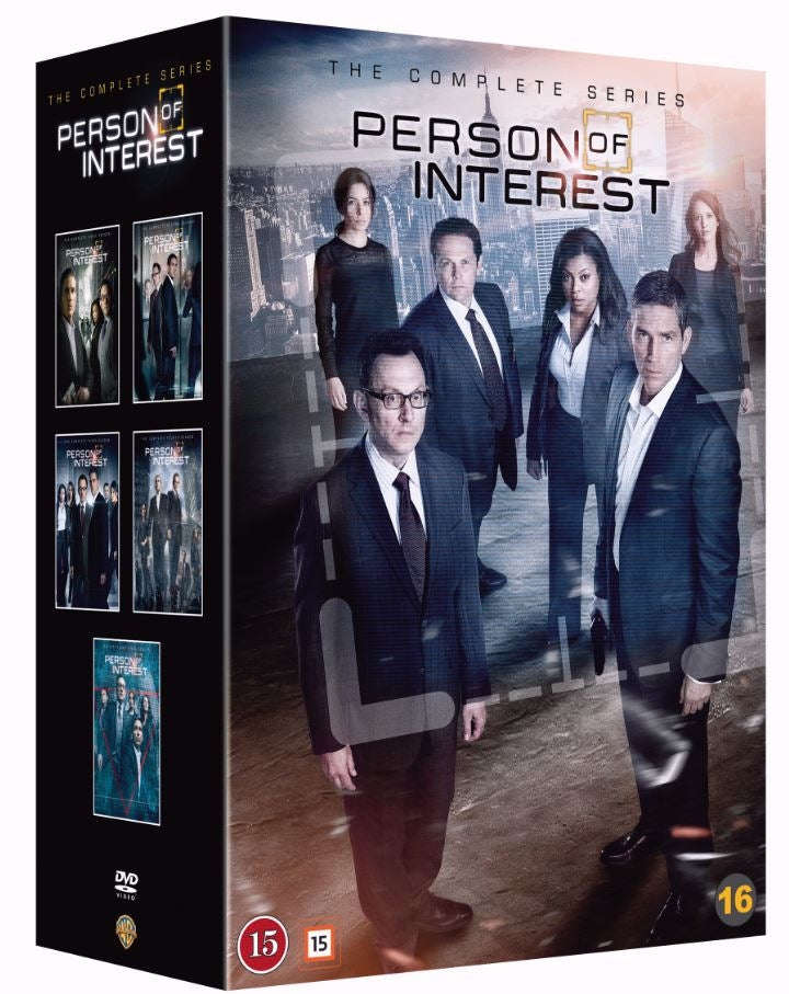 Person of Interest / Hela Serien / DVD Box / Ny och Inplastad