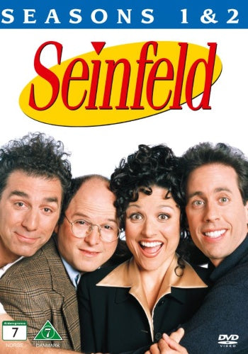 Seinfeld / Säsong 1 + 2 / DVD / Ny + Inplastad