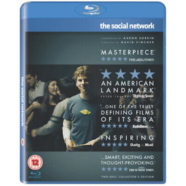 The Social Network / Collectors Edition / 2 x Blu-ray / Som ny